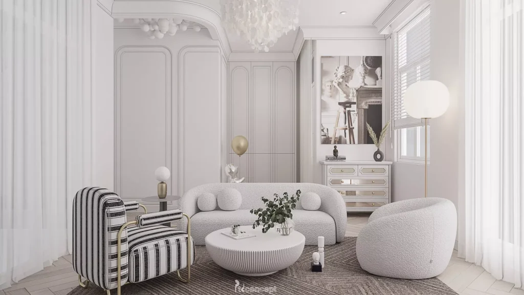 Swanpark – Villa 3 tầng – công trình do PTD Concept thiết kế và thi công nội thất