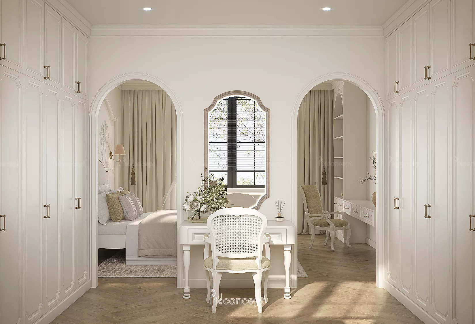 ảnh thực tế công trình nghỉ dưỡng sau bàn giao do PTD Concept hoàn thiện