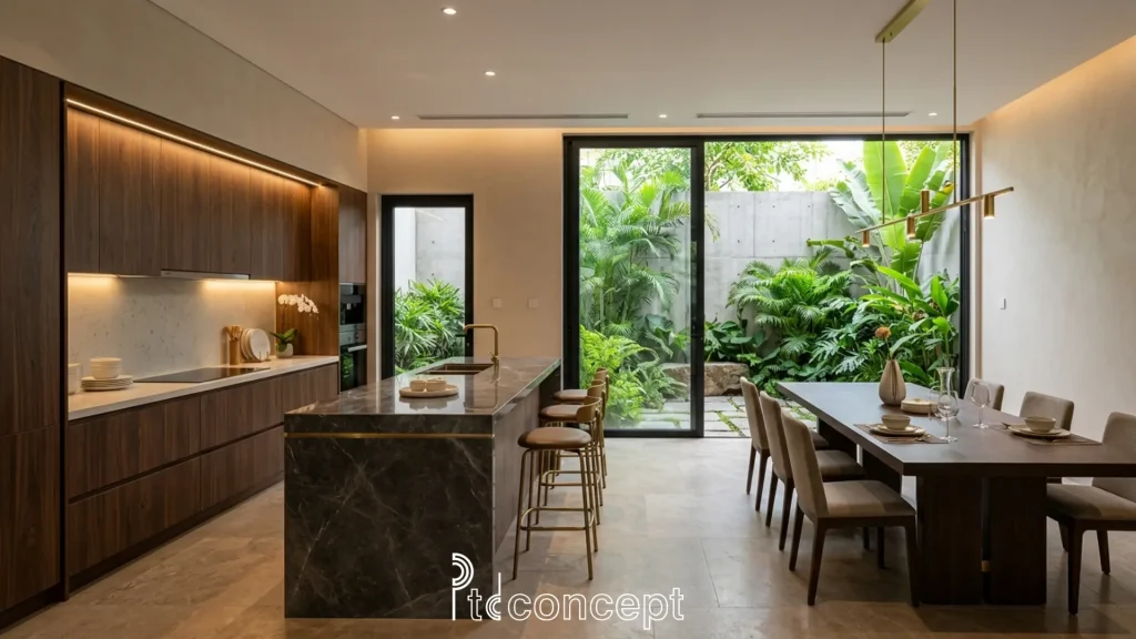 Cải tạo nhà phố Sala Compound phong cách hiện đại giúp định hình không gian sống 9 cải tạo nhà phố Sala Compound phong cách hiện đại