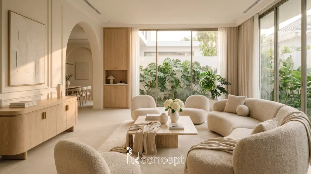 Từ bản vẽ đến công trình hoàn thiện: PTD kiểm soát những gì để giữ đúng tinh thần thiết kế? 9 Từ bản vẽ đến công trình hoàn thiện với không gian sống sáng ấm và đúng tinh thần thiết kế