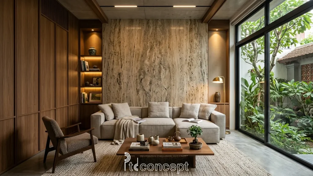 vật liệu nội thất cao cấp cho nhà phố