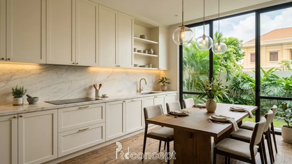 Vật liệu nội thất tạo cảm giác ấm cúng cho không gian nhà phố 7 vật liệu nội thất tạo cảm giác ấm cúng
