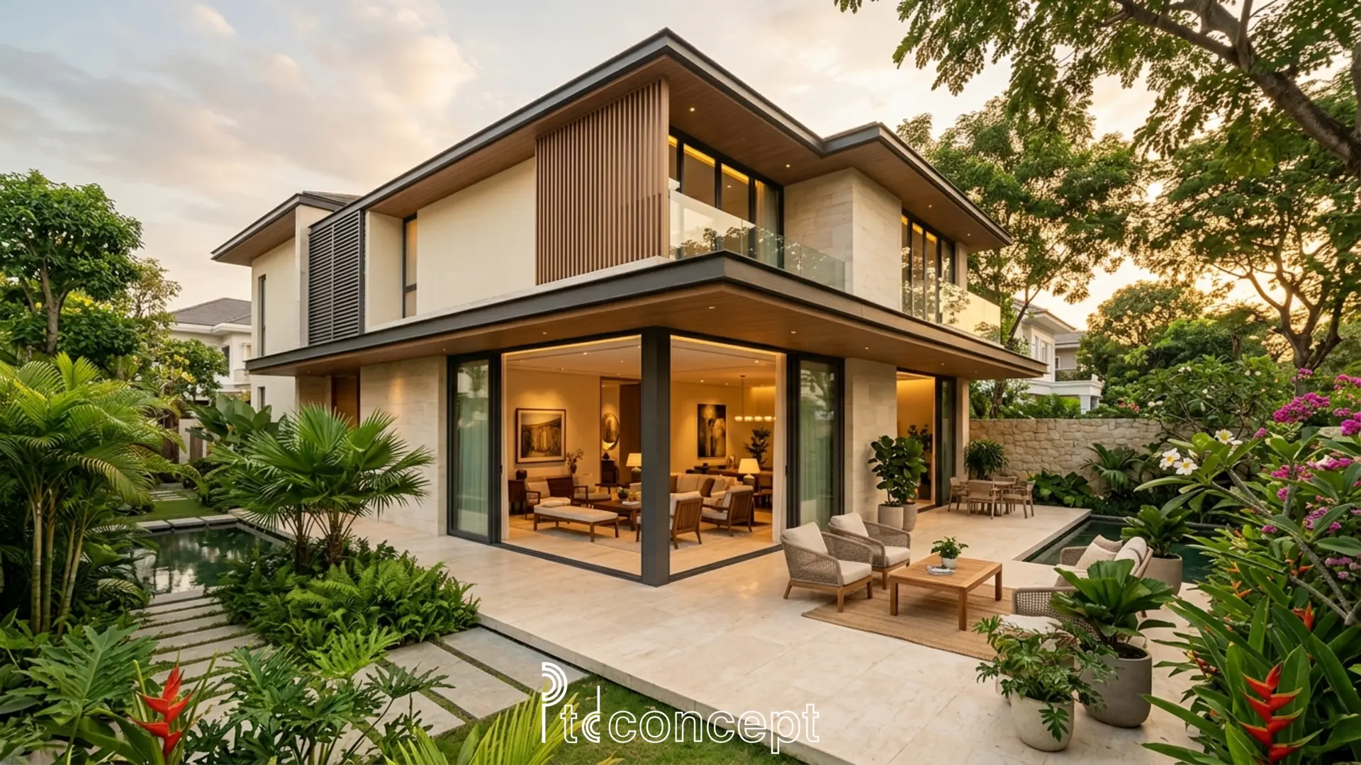 kinh nghiệm thiết kế nhà vườn ven đô chuẩn sống xanh với không gian nghỉ dưỡng kết nối thiên nhiên