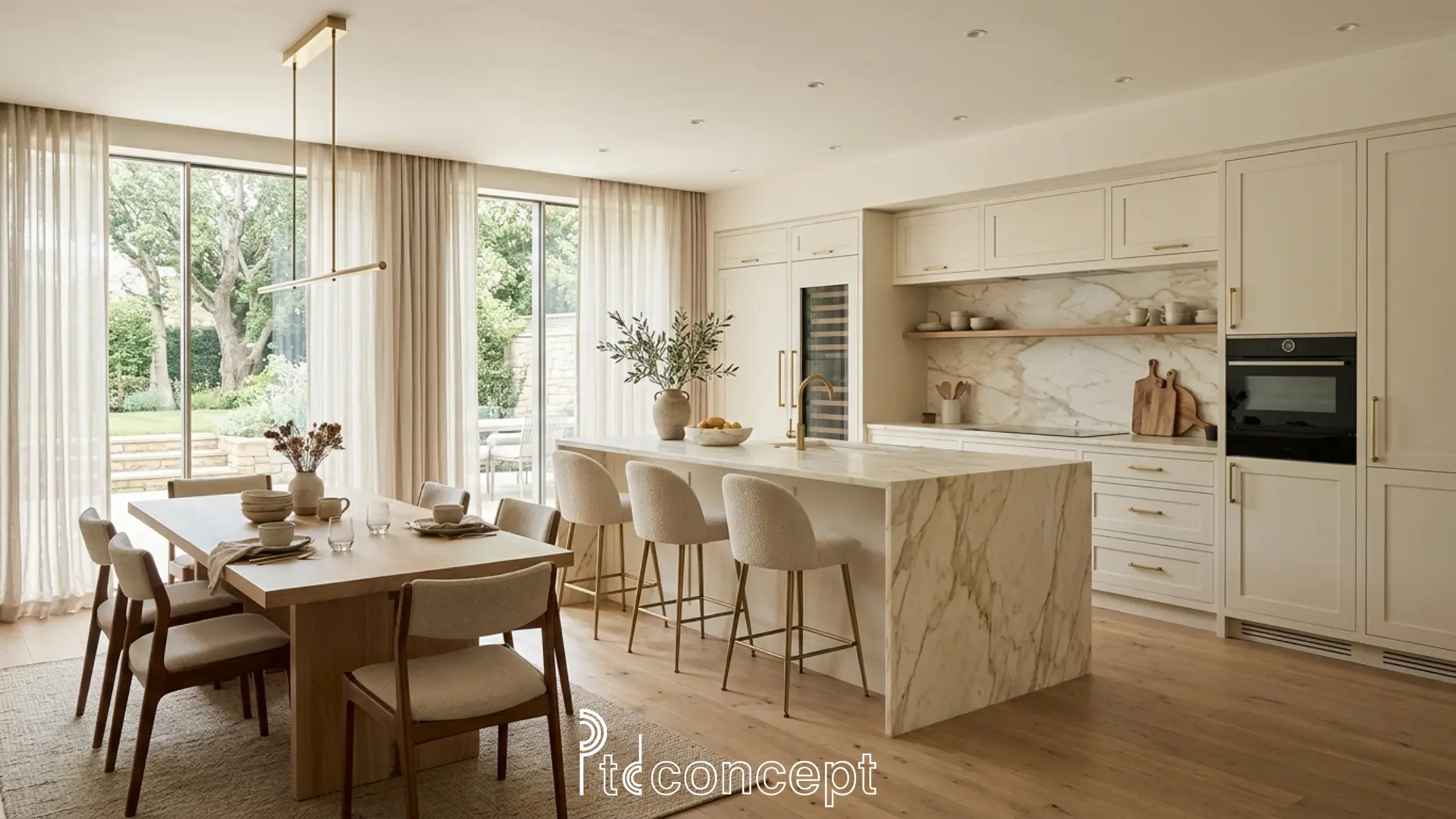 Thiết kế nội thất second home giản dị tinh tế và những lưu ý cho không gian nghỉ dưỡng 3 không gian sống tinh tế second home với phòng khách mở kết nối thiên nhiên