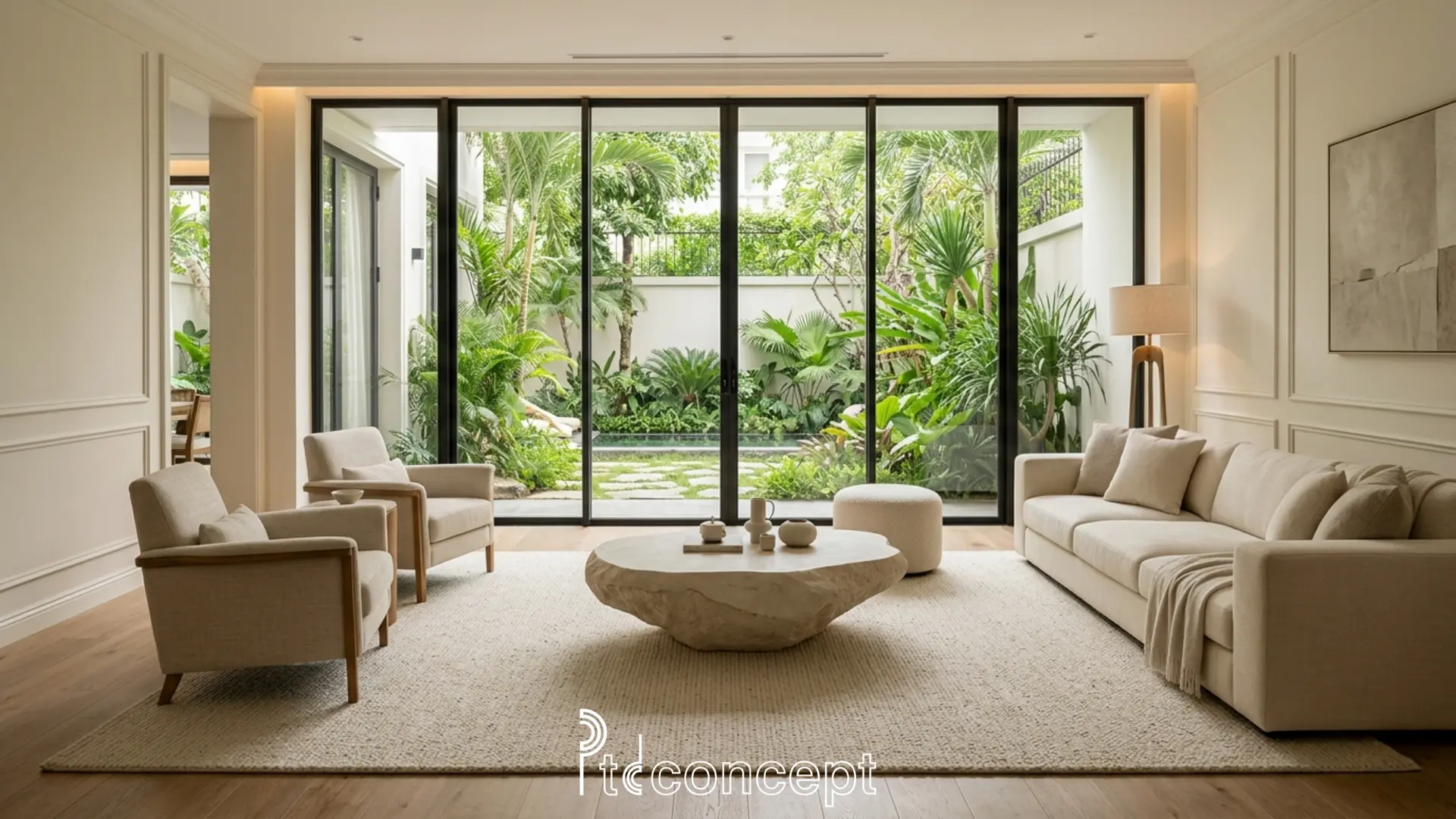 Thiết kế nội thất second home giản dị tinh tế và những lưu ý cho không gian nghỉ dưỡng 1 thiết kế nội thất second home giản dị tinh tế với bảng màu trung tính và vật liệu tự nhiên