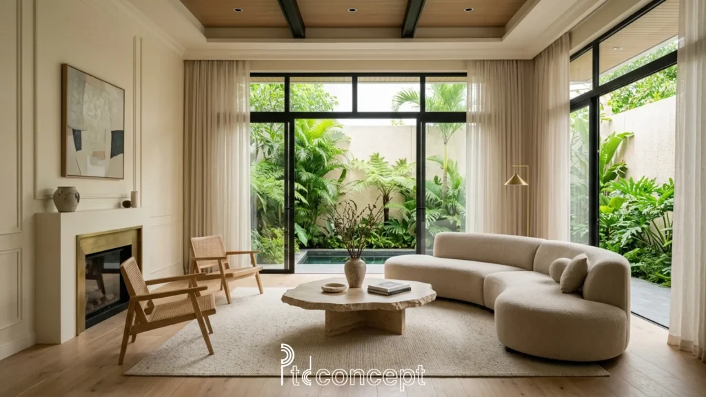 Thiết kế nội thất villa nghỉ dưỡng Eco Retreat